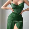 Transfronterizo Nuevo Amazon Encaje Sexy Casual Abertura Estilo Europeo y Americano Lencería Semitransparente 2025 Comercio Exterior Venta Caliente