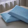 Funda de almohada anti-saliva, resistente al aceite y a la suciedad, se vende individualmente o en pares para uso doméstico, funda interior para núcleo de almohada