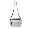 Bolso Cruzado Casual Estilo Deportivo para Exteriores, Simple y Versátil, Bolso Cuadrado Pequeño de Hombro a la Moda, Bolso de Lona Portátil para el Viaje Diario