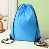 Bolsa con Cordón de Poliéster Hecha a Medida Bolsita con Cordón Bolsa de Almacenamiento con Cordón de Tela Oxford Personalizada con Logo Mochila de Doble Hombro Personalizada con Logo