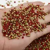 1440 Strass Vermelhos de Alta Qualidade com Fundo Pontiagudo, Strass Imitação Brilhantes para Nail Art Tcheca, Strass Empilháveis para DIY, Strass para Nail Art de Yiwu
