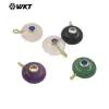 Wt-P2024 Colgante Redondo Clásico Retro Collar para Niñas Pendientes Accesorios Incrustados con Zirconia de Piedra Natural
