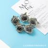 Flores Artificiais de Rosa para Uso em Casamento, Decoração de Caixa de Presente Realista de Alta Qualidade, Materiais DIY, Cabeças de Flores Artificiais para Arranjo de Cena