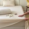 Sábanas Ajustables de Algodón Puro Nuevas, Sábanas de Algodón, Cubrecama de una Pieza, Protector de Colchón, Juego de Tres Piezas Antideslizantes para Cama de Dormitorio 1.5m