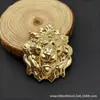 Broche de Cabeza de León de Cobre Estilo Metalizado Personalizado Transfronterizo Europeo y Americano Otoño e Invierno Universal de Gama Alta para Hombres y Mujeres Ropa Retro