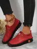 Zapatos de Madre de Primavera y Verano de Estilo Nuevo Transfronterizos Europeos y Americanos de Boca Baja Talla Grande Suela Suave Zapatos Planos para Mujer Venta al por Mayor Talla Grande