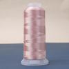 Borla vertical hilo de seda de hielo 150D2 hebras DIY hecho a mano computadora hilo de bordar rojo borla bordado hilo para devanar tejido