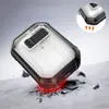 Capa Protetora Adequada para Airpods4/5 com Tampa Automática de Abrir, Capa Transparente para Fone de Ouvido Pro2, Capa para Fone de Ouvido Airpodspro3