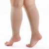 Plus 7XL Protección de pantorrilla degradada Presión secundaria Mangas de compresión deportiva para piernas Talla grande Calcetines elásticos Stock listo de fábrica