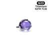 Nuevo Piercing Labio Uña Ceja G23 Titanio Clavo Tres Garras Rosca Externa Joyería de Repuesto Accesorios