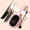 Peine de Masaje para el Hogar Transfronterizo Peine con Cojín de Aire Peine de Tres Filas Peine de Peluquería con Cola Puntiaguda Cepillo para Cejas Juego de Peines de Aguja de Acero