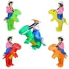 Estilo Igual do Douyin Roupas Infláveis Estéreo para Crianças Roupas de Montar Dinossauro Calças Bebê Tiranossauro Rex Pequeno Engraçado