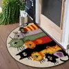 Envío directo en stock de alfombrillas de suelo estilo retro americano para entradas, hechas de terciopelo de cristal, resistentes a la suciedad y al desgaste, disponibles para dropshipping en TEMU