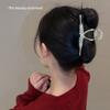 Pinza para el pelo con forma de oreja de trigo para mujer, exquisita pinza grande con diseño de tiburón, pinza para la nuca, venta al por mayor, horquilla para el pelo, tocado
