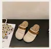 Estilo Férias Headband Birkenstock Trançada Meia-Chinelinho Roupa de Fora de Verão Feminina 2026 Novas Sandálias de Tela Sandálias com Sola Grossa Slip-on