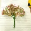 Planta Verde Simulação Floresta Grama Plástica Flor de Abacaxi Acessórios para Arranjo de Flores Folhas Decoração de Banquete Paisagismo Flor Artificial Folhas Plásticas