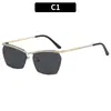 2026 Gafas de Sol Metálicas Retro Multilaterales Inspiradas en Celebridades Europeas y Americanas, Moda Transfronteriza, Protección UV