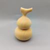 Daya talla de madera de boj pieza de mano de fideos lisa pieza de juego texto juego pieza de juego para hombre portátil madera maciza fulu calabaza de la longevidad colgante para coche