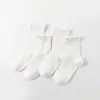 Calcetines de Algodón Sin Costuras Estilo Nuevo 2026, Calcetines Finos de Primavera y Verano para Niños, Calcetines de Malla Transpirable de Caña Media con Lazo de Encaje de Princesa