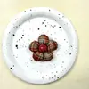 Lazo de Tela Cuadros Vintage Almohada Rellena de Algodón Accesorios para Ropa Flor para el Cabello de Gama Alta Accesorio DIY