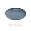 Prato de palha de trigo de 20 cm Pratos domésticos Prato de lanche de frutas Capacidade Prato de comida escandinavo casual