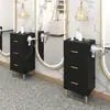 Armário de ferramentas para barbearia suprimentos para salão de beleza carrinho pequeno salão de cabeleireiro prateleira de armazenamento multifuncional ferramentas para salão de cabeleireiro