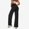 Pantalona Casual Esportiva de Yoga de Perna Larga para Mulheres, Venda Quente Amazon Tk Europeia e Americana, Cintura Alta, Levanta Bumbum, Emagrecimento