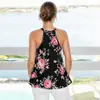Ropa de Mujer Transfronteriza Europea y Americana 2026 Ebay Amazon Wish Más Vendido Sexy Sin Mangas Cuello Halter Estampado Top Camiseta