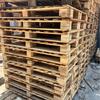 Paletes de Compensado de Madeira de Pinus de Xangai Não Tratados a Vapor, Tábuas de Madeira para Armazenamento e Logística Usadas, Paletes para Empilhadeira Bidirecional, Fabricante Atacadista