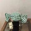 Goma para el pelo coreana de cuadros florales, estilo uniforme vintage moderno, diadema elegante, cuerda de tela para el pelo, accesorio para el pelo para mujer