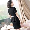 Verano 2023 Manga Corta Ropa de Negocios Traje de Mujer Joyería Tienda Guía de Compras Salón de Belleza Hotel Ropa de Trabajo Traje Profesional Mujer