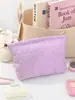 Bolso de Mano Acolchado con Forma de Corazón Bolsa Interior Gran Capacidad Bolsa de Maquillaje Bolsa para Guardar Labiales Bolso de Mano para Mujer Bolsa de Belleza Bolsa Interior