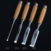 Cincel plano con mango de madera de 6-38 mm, cincel para carpintería, cincel plano, cincel para madera, cincel de pala plana, cuchillo para trinchar, cuchillo de pala, venta directa de fábrica al por mayor