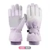 Guantes de Invierno para Mujer 2025 Estilo Nuevo, Forrados de Felpa, Engrosados, Cálidos, a Prueba de Frío, Compatibles con Pantalla Táctil, Guantes a Prueba de Viento para Hombre para Esquiar y Vehículos Eléctricos