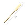 Cuchillo para Mantequilla de Acero Inoxidable 304 Personalizado Espesado Espátula para Mermelada Postre Chocolate Horneado Crema Cuchillo para Queso Mantequilla