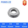 Flange miniatura com rolamento lateral F6900 F6901 F6902 F6903 F6904 F6905ZZ/RS