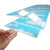 Paneles con Hebillas de PVC Personalizados, Paneles Decorativos Largos Engrosados, Impermeables y a Prueba de Humedad, para Cocina, Sala de Estar, Baño, Paneles con Hebillas de Autoinstalación