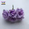 60 tecido de seda para casamento pequenas rosas corsage DIY botão de camélia doce florzinha guirlanda de joias acessórios