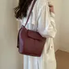 Bolso de mano minimalista estilo coreano para ir al trabajo, nueva colección primavera 2026 para mujer, bolso de hombro retro de moda