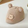 Boina de pico de pato cool estilo callejero, gorra de niño de moda transfronteriza, nuevo sombrero de oso de dibujos animados lindo coreano