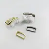 Fivela de Cinto de Nylon Elegante e Versátil Fivela de Pino de Liga Conjunto de Duas Peças Fivela de Cinto de 2,5cm Fivela Decorativa Cabeça de Reposição