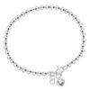 Nueva tobillera moda coreana con cuentas sonará la campanilla personalidad cuentas redondas cadena para el pie joyería para regalo de novia
