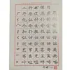 Bloc de Caligrafía para Práctica de Caligrafía China para Adultos, Letra Cursiva y Regular, Copia con Pad de Caracteres Hundidos para Bolígrafo Duro Pang Ming, Molde de Papel para Libro