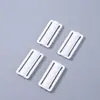 Broche Frontal de Plástico No Magnético para Sujetador, Cierre a Presión Transparente Negro y Blanco para Lencería, Broche Frontal para Sujetador de Lactancia de Traje de Baño al por Mayor
