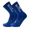 Calcetines de fútbol profesionales transfronterizos de rizo grueso en la suela, absorbentes de sudor, transpirables, antideslizantes, con agarres antideslizantes, calcetines deportivos unisex de media pantorrilla fabricante