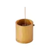 Copo de Aromaterapia Cera Tubo de Bambu Copo de Cera Natural Feito à Mão Fumigação Fragrância Recipiente de Vela de Bambu Copo Vazio