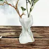 Arranjo de flores de vidro garrafa de flor hidropônica vaso de vidro irregular água flor seca ornamentos de mesa de sala de estar atacado