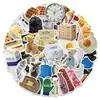 Colección Pegatinas Vintage Estilo Ins de Alta Calidad para Fundas de Teléfono DIY, Papelería, Decoración de Maletas Al por Mayor