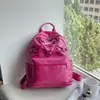 Mochila Feminina Casual de Viagem Cor Sólida Nova Moda Verão 2026 Grande Capacidade Estilosa de Alto Valor Bolsa Escolar