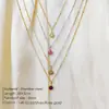Colar St.delan Europeu e Americano Dezembro Feminino Moda Ins Colar da Moda Pingente Pedra Bruta de Diamante Lote